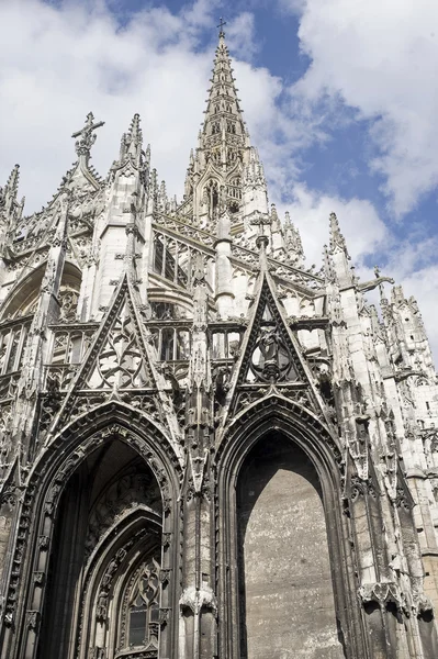 Rouen - Exterior of Saint-Maclou church — Stock Photo, Image