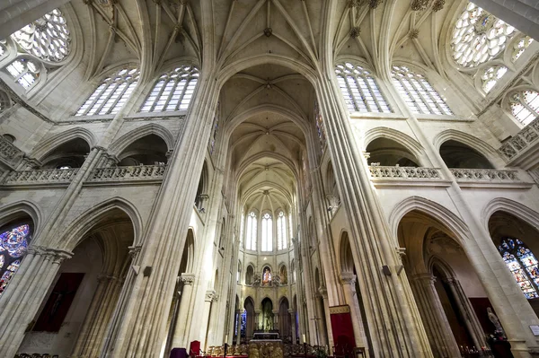 Cathedral of Senlis, interior — Stock Photo, Image