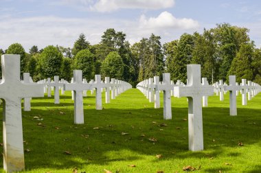 Picardie (Fransa) - Amerikan savaş mezarlığı