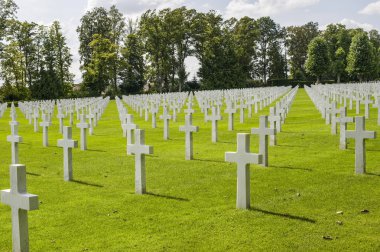 Picardie (Fransa) - Amerikan savaş mezarlığı