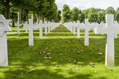 Picardie (Fransa) - Amerikan savaş mezarlığı
