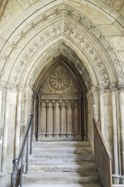 Kreuzgang der Abtei in Soissons — Stockfoto