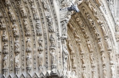 Reims - katedral dış