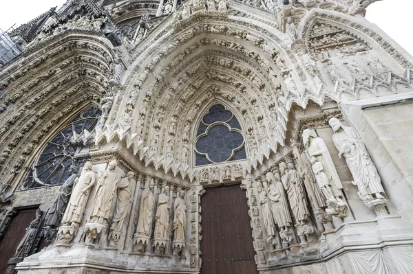 Catedral de Reims - Exterior — Fotografia de Stock