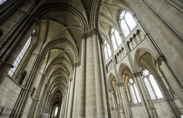 Catedral de Reims - Interior — Fotografia de Stock