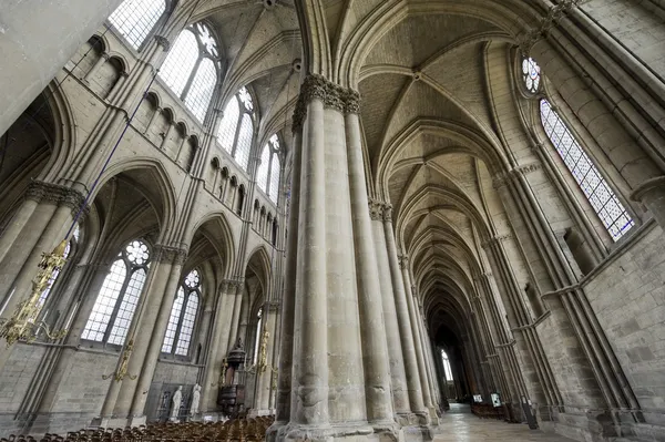 Cathedral of Reims - Interior — Stock Photo, Image