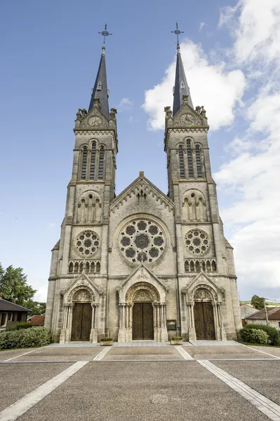 Kyrkan i Euville (Frankrike) — Stockfoto