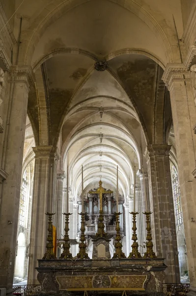 Saint-Mihiel-interiér kostela — Stock fotografie