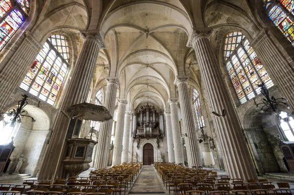 Saint-Mihiel-interiér kostela — Stock fotografie