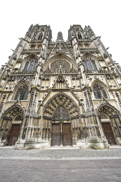 Toul - katedral cephe — Stok fotoğraf
