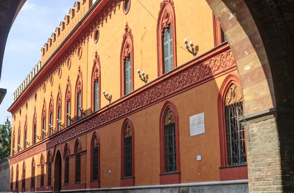 Cremona - Palácio Trecchi — Fotografia de Stock