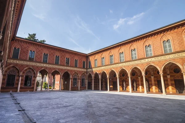 Cremona, Palazzo Trecchi — Foto de Stock