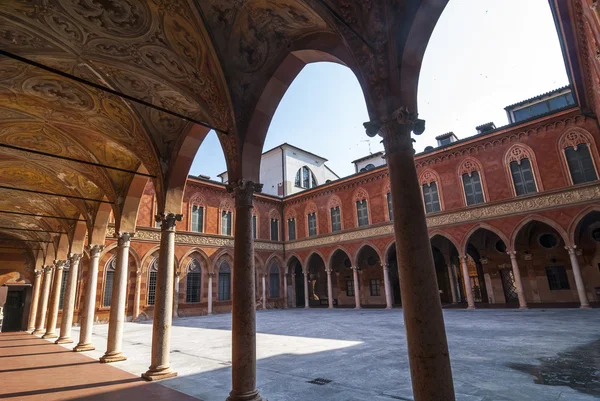 Cremona, Palazzo Trecchi — Zdjęcie stockowe