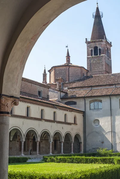 San Benedetto Po - Cloître de l'abbaye — Photo