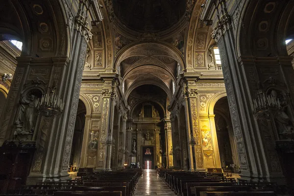 Ferrara - Interior of the Cathedral — Stock Photo, Image