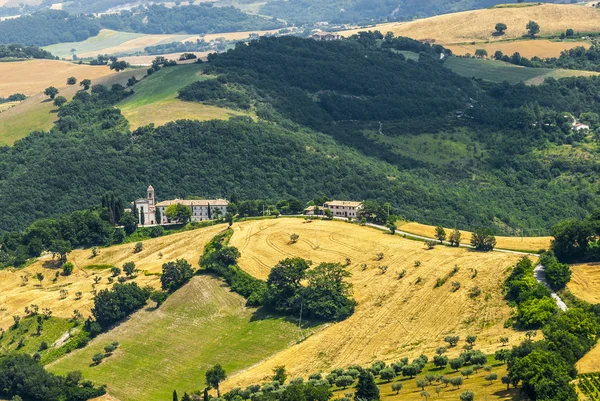 Panorama z arcevia — Zdjęcie stockowe