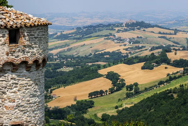 Panorama from Arcevia — Stock Photo, Image