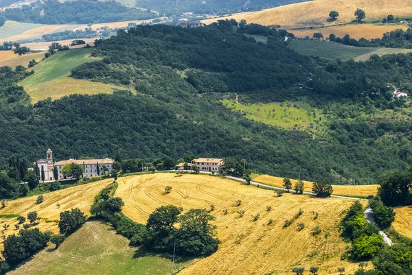 Panorama da Arcevia — Foto Stock