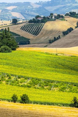 yürüyüşleri (İtalya), peyzaj