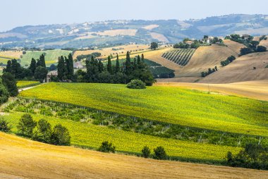 yürüyüşleri (İtalya), peyzaj