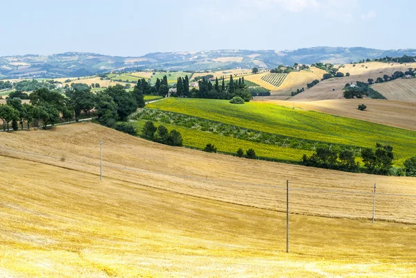 Marscher (Italien), landskap — Stockfoto