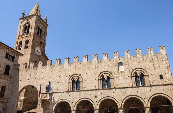 Montecassiano (Macerata) - Historic Palace — Stock Photo, Image