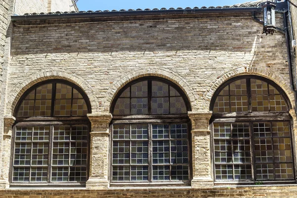 Montecassiano (Macerata) - Historic buildings — Stock Photo, Image