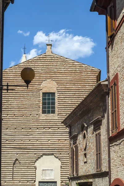 Potenza Picena (Macerata) - oude gebouwen — Stockfoto