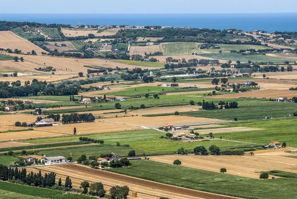 Marscher (Italien) - landskap — Stockfoto