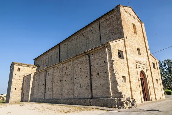 Santa Maria a pie di Chienti (Macerata) - Igreja — Fotografia de Stock