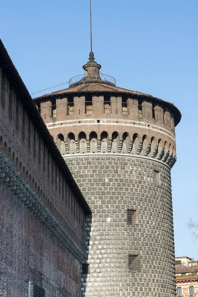 Castello Sforzesco, Milano — Foto Stock