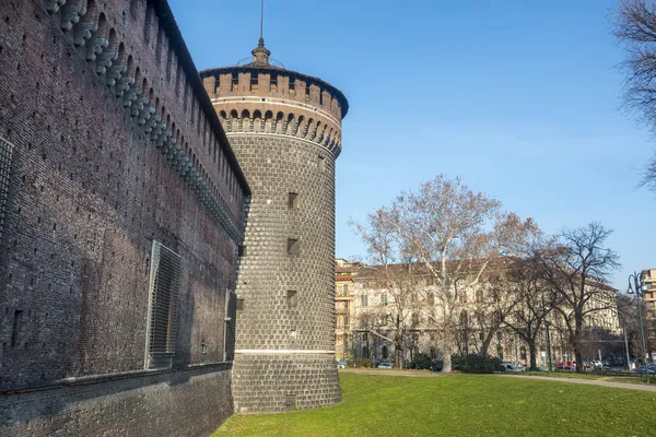 Castello Sforzesco, Milán —  Fotos de Stock