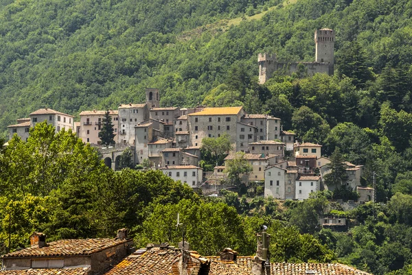 Città vecchie lungo la strada della Salaria — Foto Stock