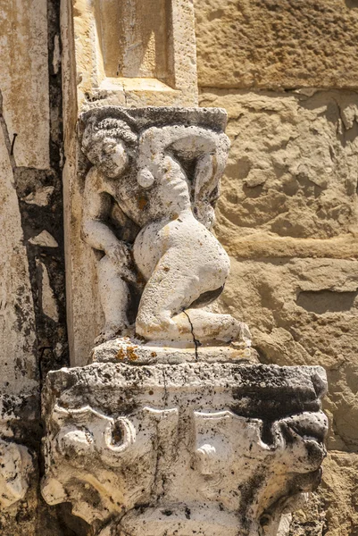 Amatrice - middeleeuwse kerk — Stockfoto