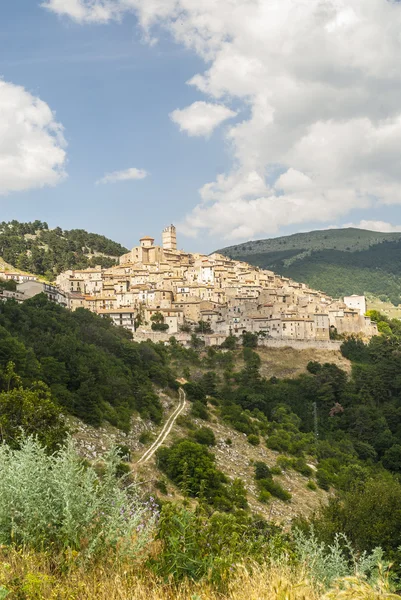 Castel del monte, panoramablick — Stockfoto
