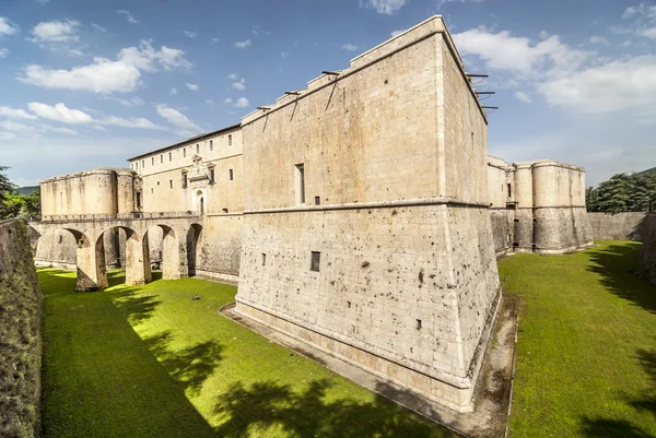 Burg von l 'aquila — Stockfoto