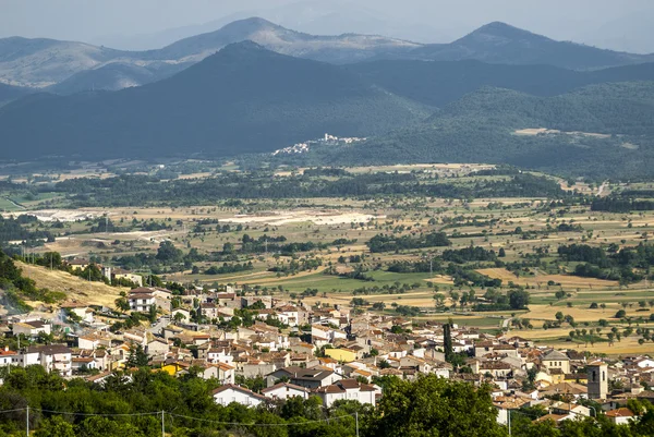 Panoramatický pohled na barisciano — Stock fotografie