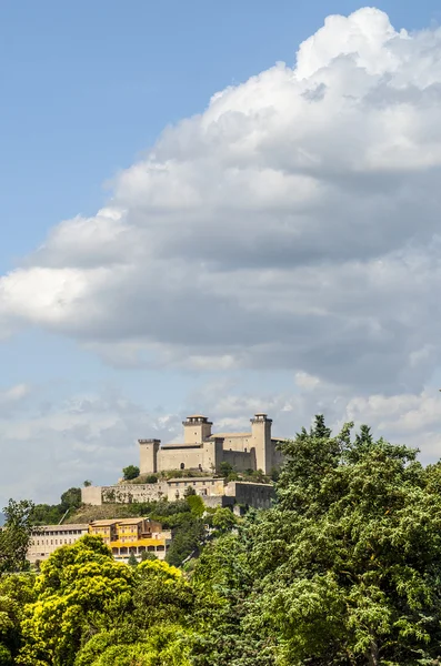 Slott av spoleto — Stockfoto