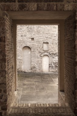 Foligno - mahkeme tarihi Sarayı