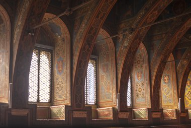 Perugia, tarihi sarayın iç
