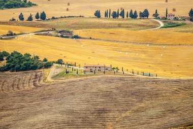 Val d'Orcia (Toskonya manzara)