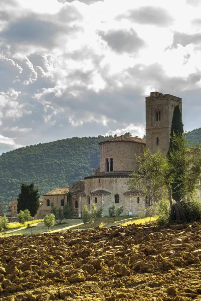 Sant'Antimo (Toscana) ) — Foto Stock