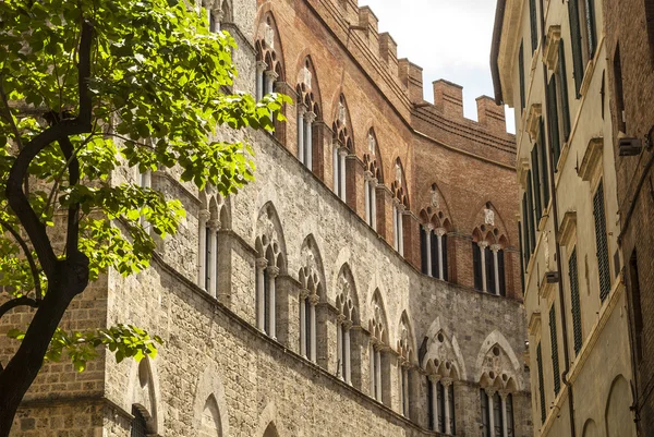 Siena (Toskánsko, Itálie) — Stock fotografie