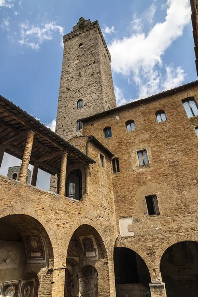 San Gimignano (Toskánsko) — Stock fotografie