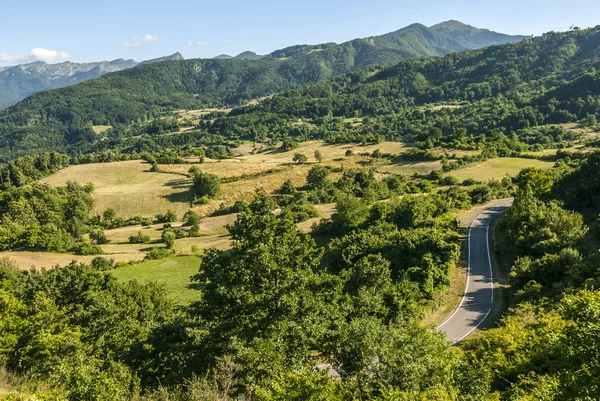 Passo del Cirone (Appennino) - góra krajobraz — Zdjęcie stockowe