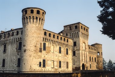 Castle of Monticelli d'Ongina clipart