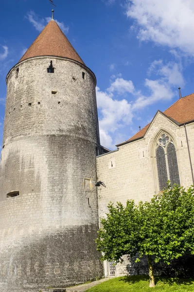 Castello di Yverdon (Svizzera) ) — Foto Stock