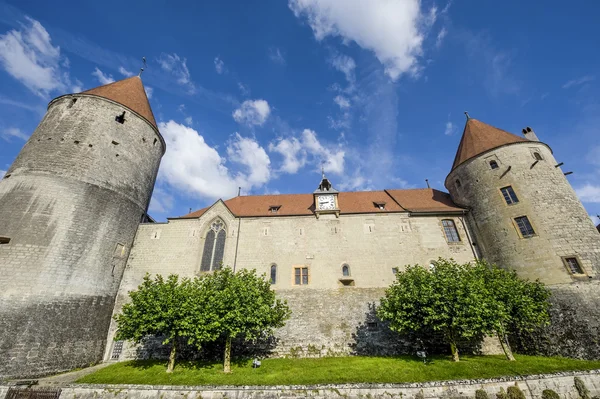 Castello di Yverdon (Svizzera) ) — Foto Stock