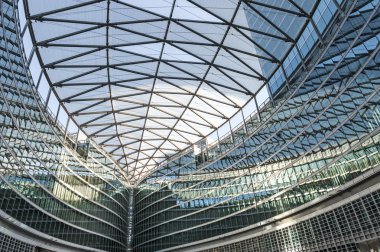 Modern ofis binaları Milano (Lombardy İtalya)