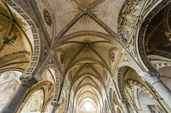 Santa Maria delle Grazie (Milano), interno — Foto Stock